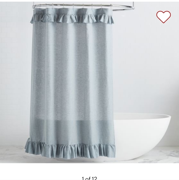 Pottery Barn Bath Pottery Barn Belgian Flax Linen Shower Curtain